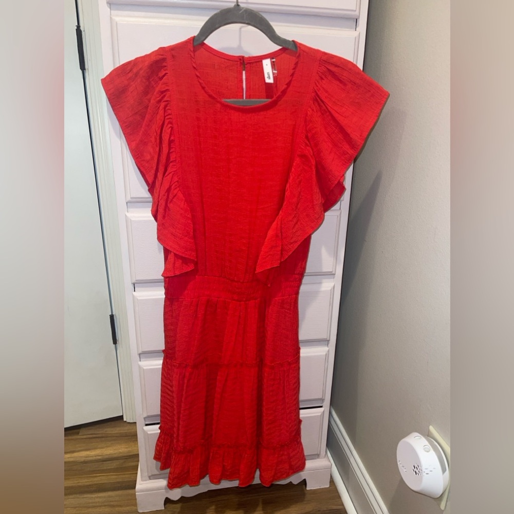 Red dress